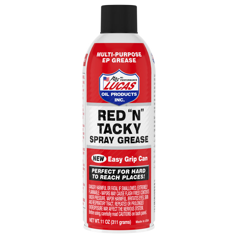 Lucas Oil Products Red N Tacky Multi-Purpose Grease 11 Oz 11025