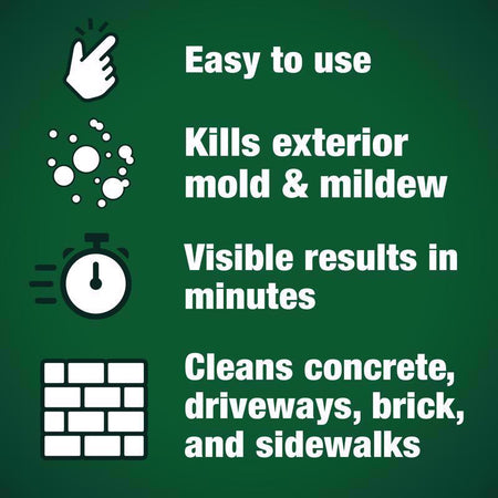 Mold Armor Concrete Cleaner Gallon Product Highlights Infographic