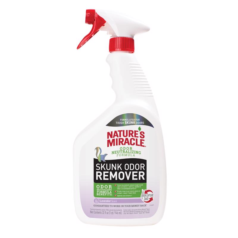 Nature's Miracle Lavender Scent Skunk Odor Remover Spray P-98421