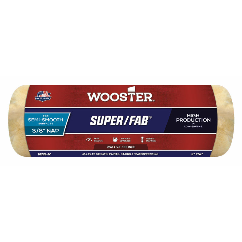 Wooster Super Fab Roller Cover 9 inch x 3/8 inch nap