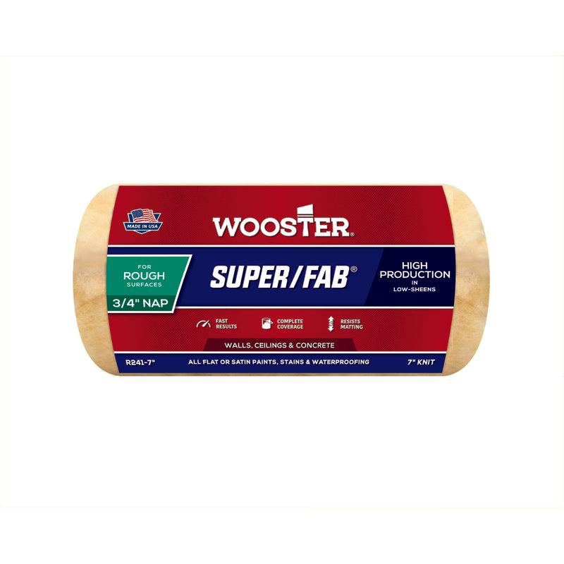 Wooster Super Fab Roller Cover 7 inch x 3/4 inch nap