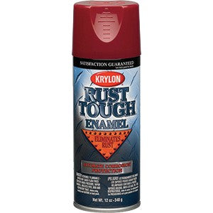 Krylon Rust Tough Rust Preventative Enamel Spray Paint Radiant Red