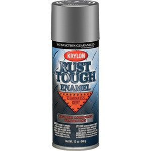 Krylon Rust Tough Rust Preventative Enamel Spray Paint Aluminum