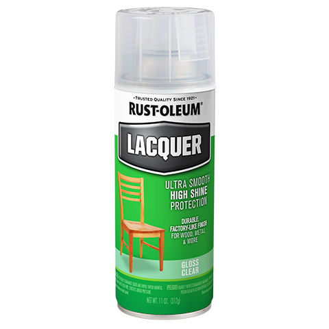 Rust-Oleum Gloss Lacquer Spray Paint Gloss Clear