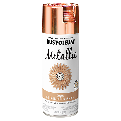 Rust-Oleum Metallic Spray Paint Copper