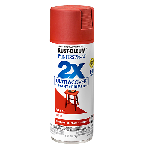 Rust-Oleum Ultra Cover 2X Satin Spray Paint Paprika