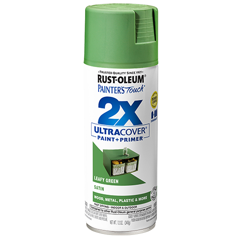 Rust-Oleum Ultra Cover 2X Satin Spray Paint Leafy Green