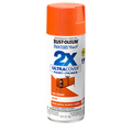 Rust-Oleum Ultra Cover 2X Satin Spray Paint Fire Orange