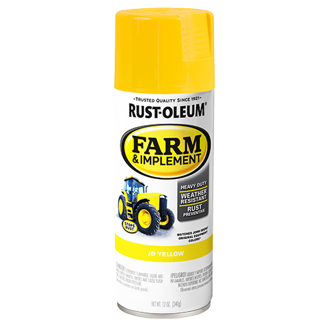 Rust-Oleum® Specialty Farm Equipment Spray Paint John Deere Yellow