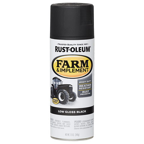 Rust-Oleum® Specialty Farm Equipment Spray Paint Low Gloss Black