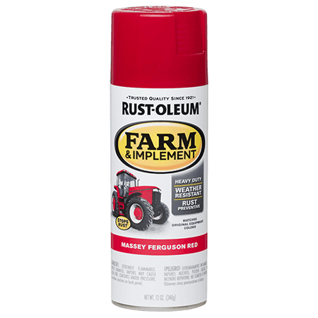 Rust-Oleum® Specialty Farm Equipment Spray Paint Massey Ferguson Red