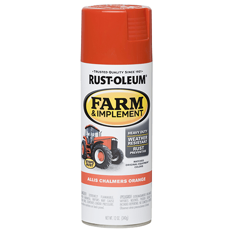 Rust-Oleum® Specialty Farm Equipment Spray Paint Allis Chalmers Orange