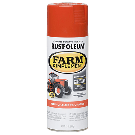Rust-Oleum® Specialty Farm Equipment Spray Paint Allis Chalmers Orange