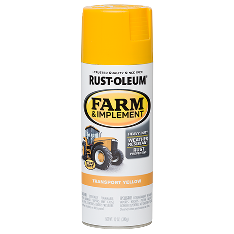 Rust-Oleum® Specialty Farm Equipment Spray Paint Transport Yellow