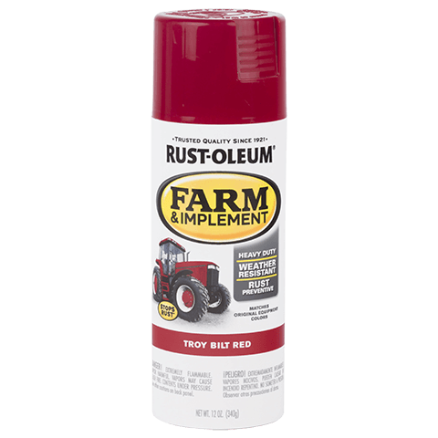 Rust-Oleum® Specialty Farm Equipment Spray Paint Troy Bilt Red