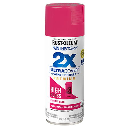 Rust-Oleum Ultra Cover 2X High Gloss Spray Paint Prickly Pear