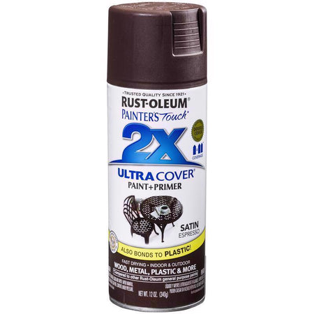 Rust-Oleum Ultra Cover 2X Satin Spray Paint Espresso