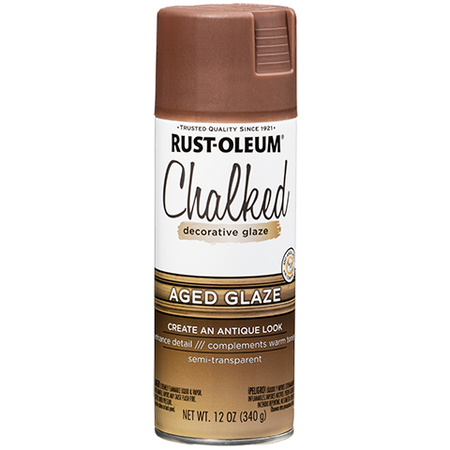 Rust-Oleum Chalked Ultra Matte Spray Paint Aged Glaze