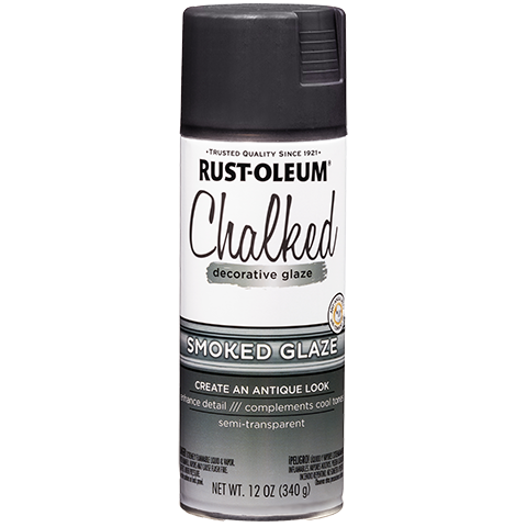 Rust-Oleum Chalked Ultra Matte Spray Paint Smoked Glaze