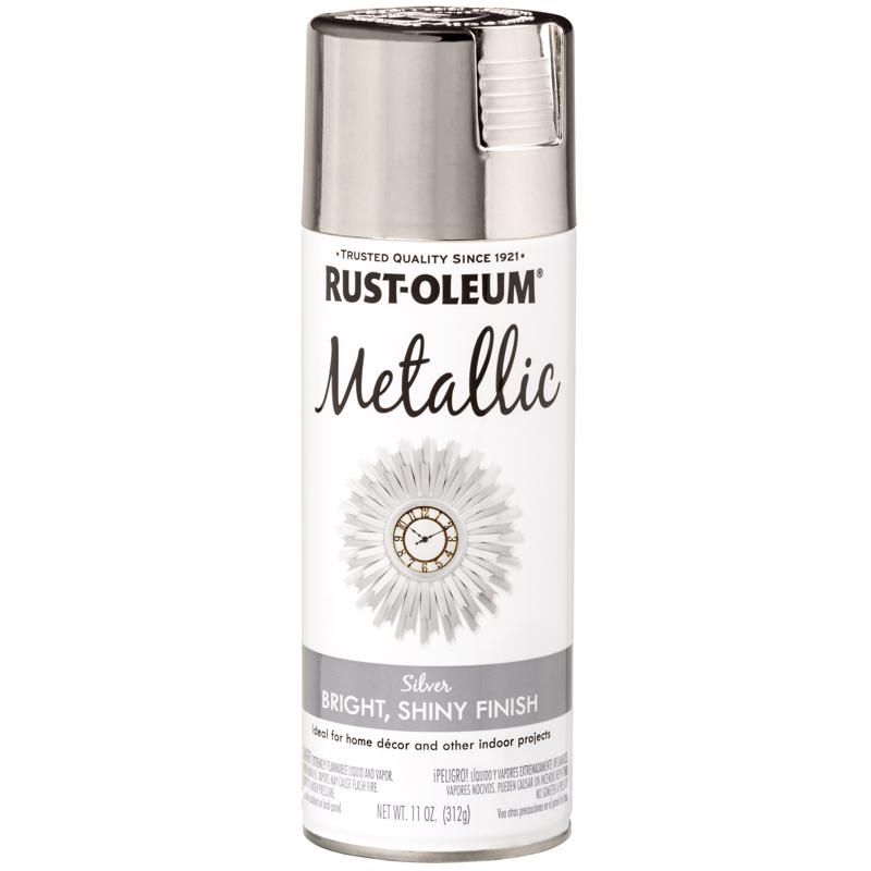 Rust-Oleum Metallic Spray Paint Silver