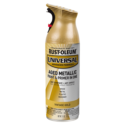 Rust-Oleum Universal Metallic Spray Paint Vintage Gold