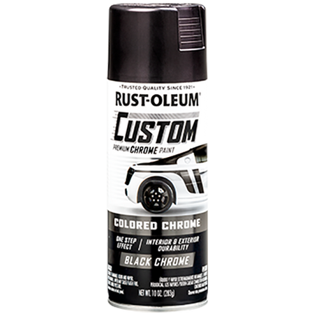 Rust-Oleum Premium Custom Chrome Automotive Spray Black