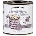 Rust-Oleum Imagine Intense Glitter Brush-On Paint 8 Oz Silver