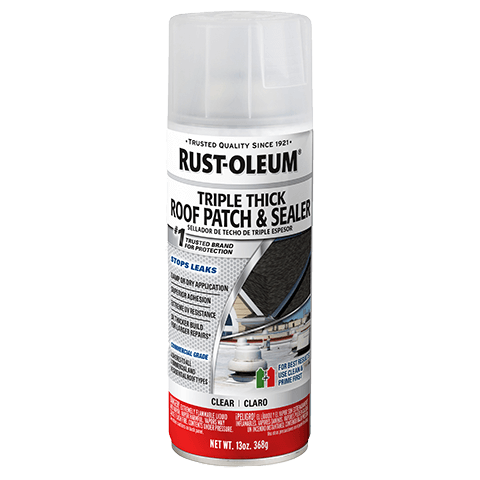 Rust-Oleum Triple Thick Roof Patch & Sealer 13 Oz Spray Clear