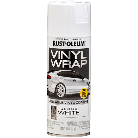 Rust-Oleum Automotive Vinyl Wrap 11 Oz Spray Paint Gloss White
