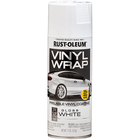 Rust-Oleum Automotive Vinyl Wrap 11 Oz Spray Paint Gloss White