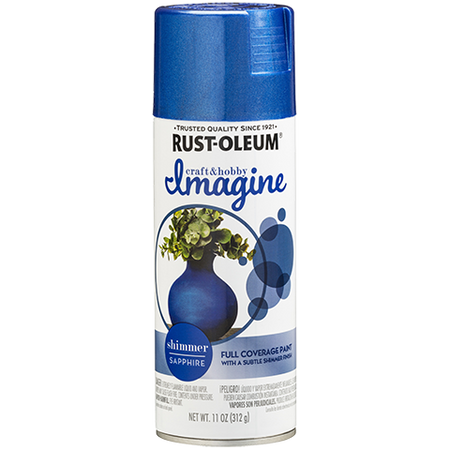 Rust-Oleum Imagine Shimmer Spray Paint Sapphire