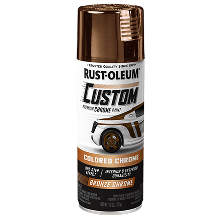 Rust-Oleum Premium Custom Chrome Automotive Spray Bronze