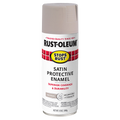 Rust-Oleum Stops Rust Satin Enamel Spray Paint Driftwood