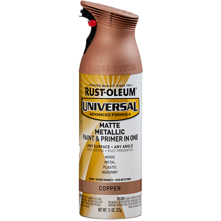 Rust-Oleum Universal Metallic Spray Paint Matte Copper