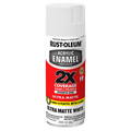 Rust-Oleum Acrylic Automotive Enamel 2X Spray Paint Ultra Matte White