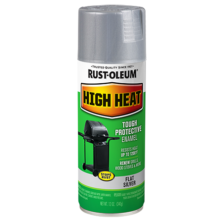 Rust-Oleum High Heat Spray Paint Silver