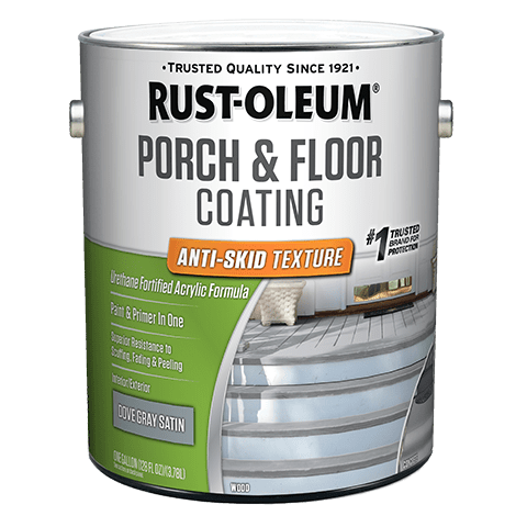 Rust-Oleum Anti-Skid Porch & Floor Coating Satin Finish Gallon