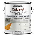 Rust-Oleum Cabinet Transformations Basics Cabinet & Trim Paint Linen White Semi-Gloss Gallon