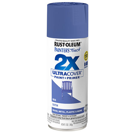 Rust-Oleum Ultra Cover 2X Satin Spray Paint Iris