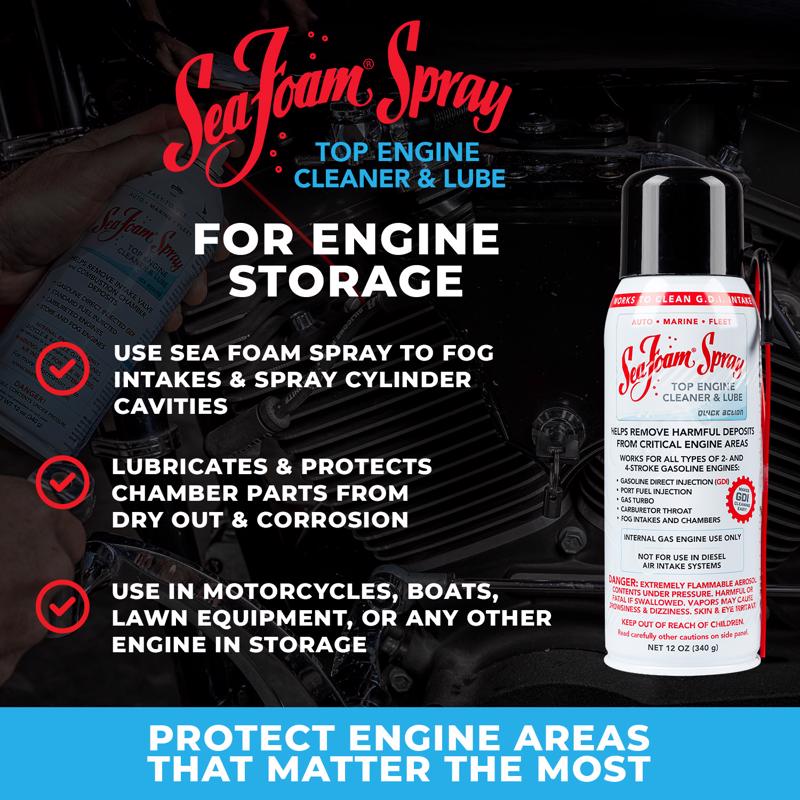 Sea Foam SS14 Top Engine Cleaner & Lube Highlights