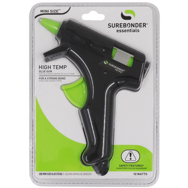 Surebonder High Temp Mini Glue Gun GM-160 in manufacturer packaging. 