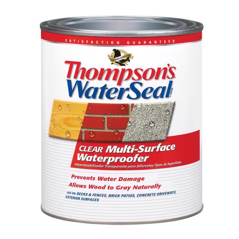 Thompson's WaterSeal Clear Water-Based Multi-Surface Waterproofer Quart