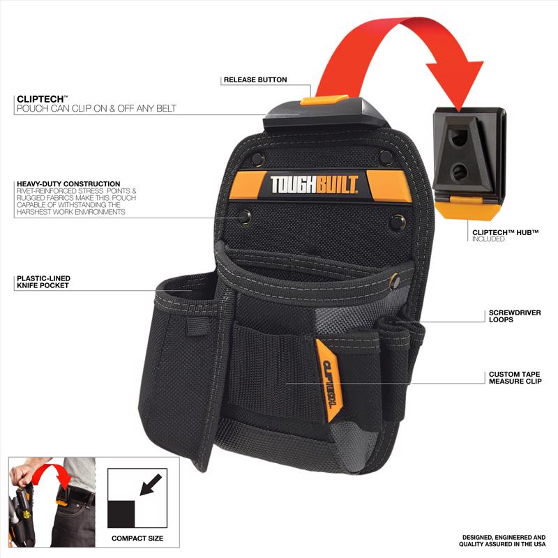 ToughBuilt Universal Pouch Product Highlights