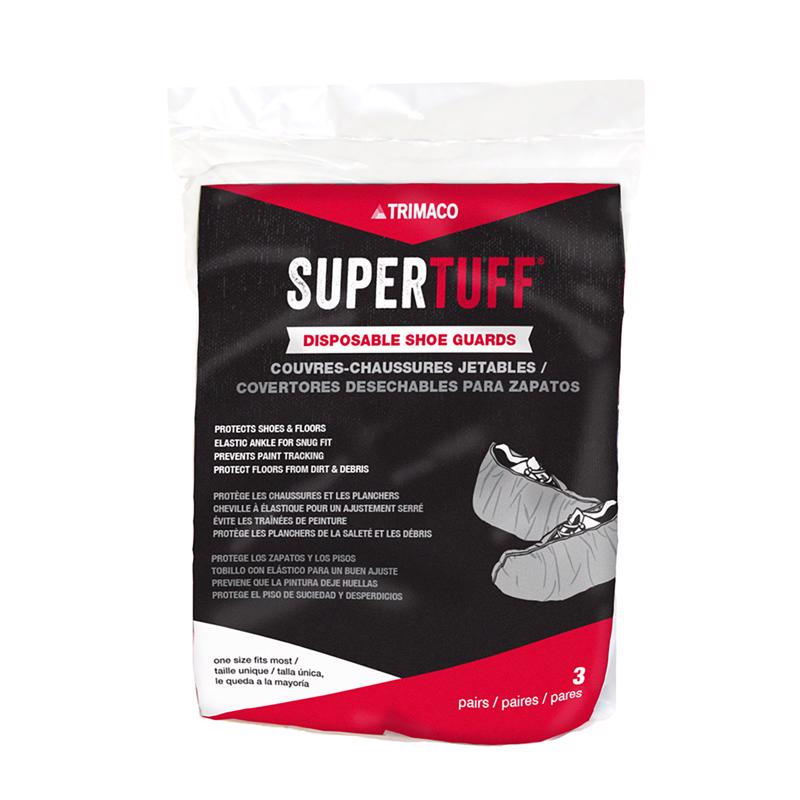 Trimaco SuperTuff Polypropylene Shoe Guards 3-Pack 54311