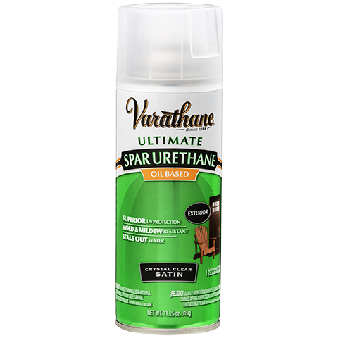 Varathane Outdoor Spar Urethane Oil Based Satin Spray