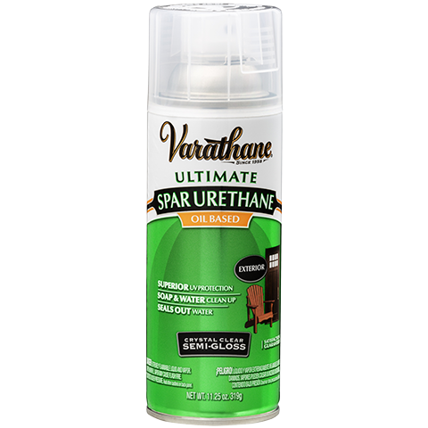 Varathane Outdoor Spar Urethane Oil Based Semi-Gloss Spray