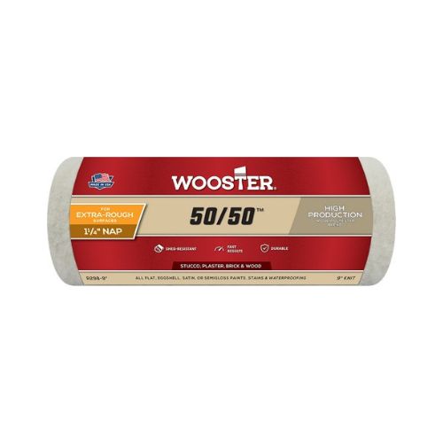 Wooster 50/50 Roller Cover 9 inch x 1-1/4 inch nap
