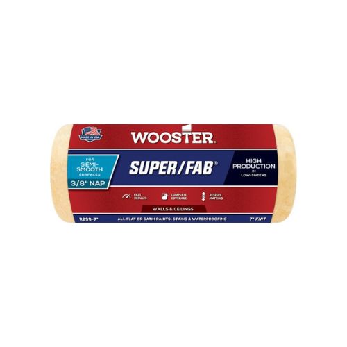 Wooster Super Fab Roller Cover 7 inch x 3/8 inch nap