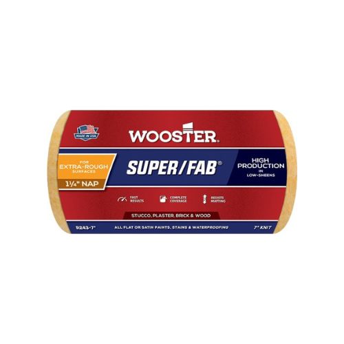 Wooster Super Fab Roller Cover 7 inch x 1-1/4 inch nap