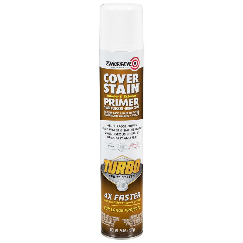 Zinsser Cover Stain Primer/Sealer Turbo Spray System Primer